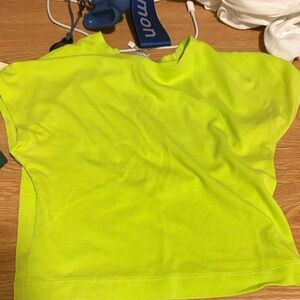 Zara Neon Yellow Top